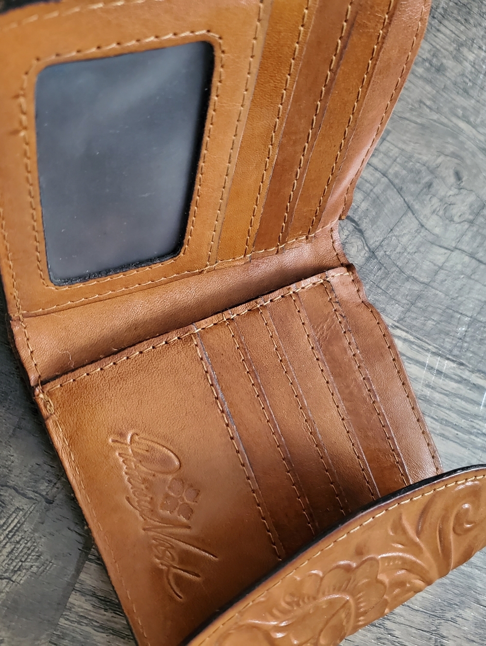 Patricia Nash Leather Embossed Wallet - Picture 5 of 5